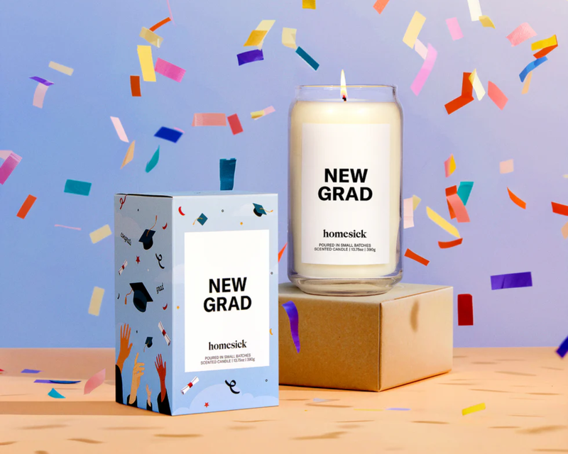 New Grad Candle