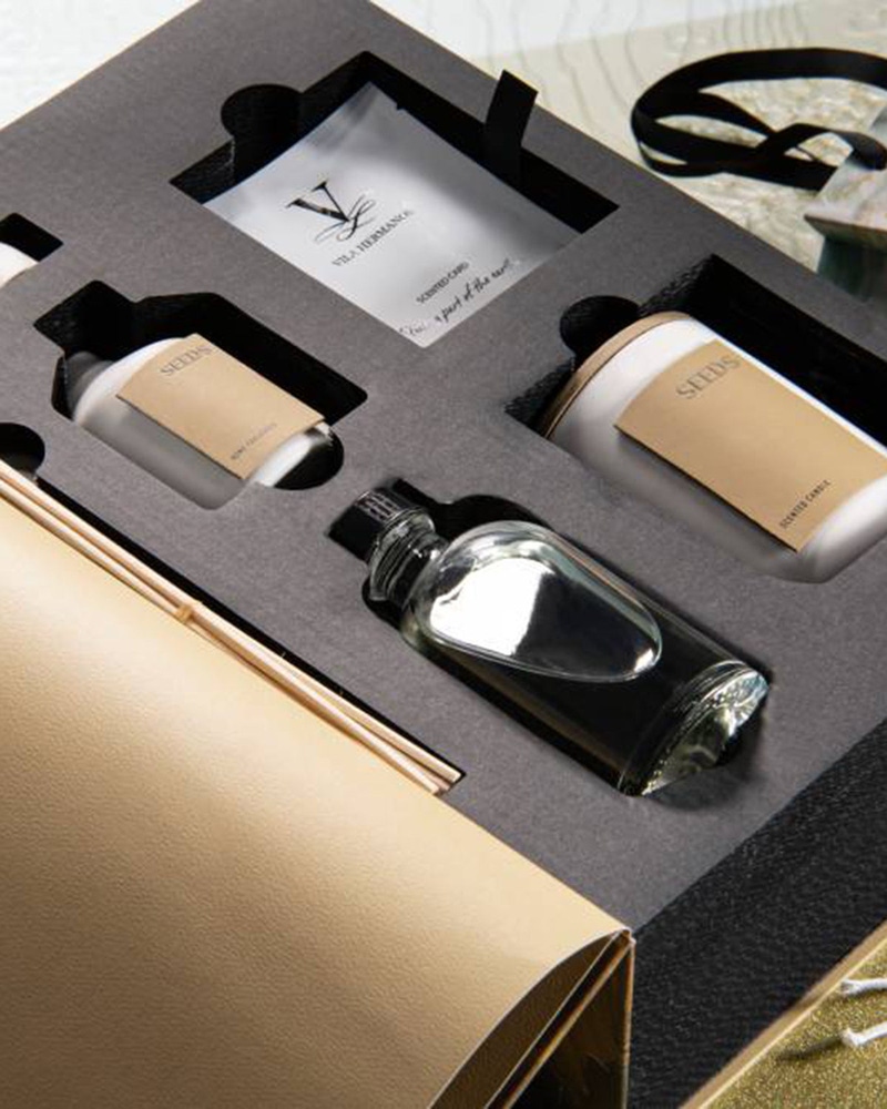 Organic Ceramic Candle and Diffuser Gift Set