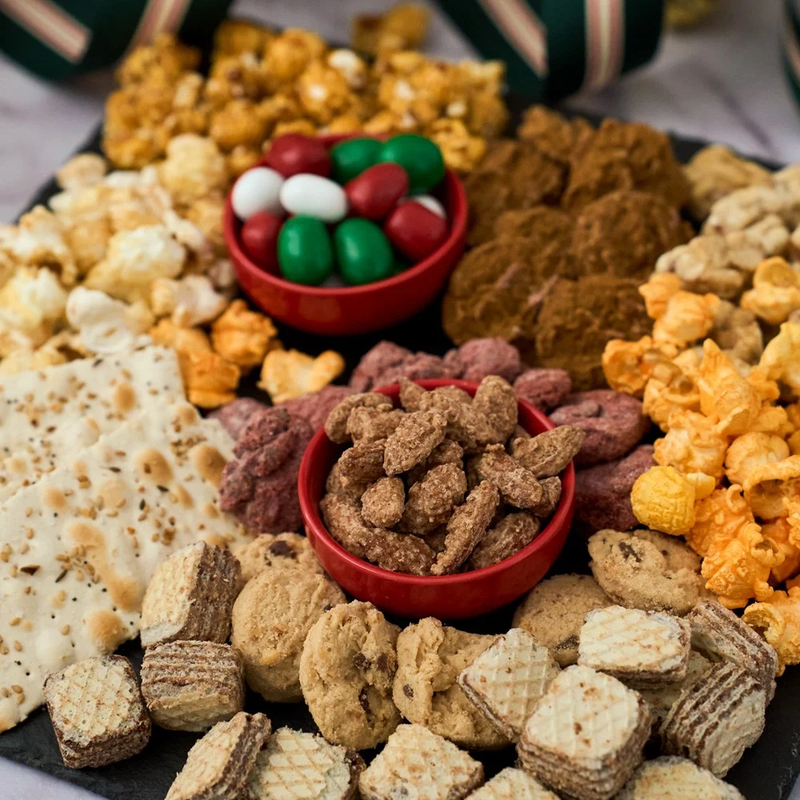 Jumbo Christmas Snack Gift Basket