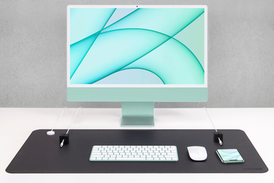 Desk Mat Pro + 2 Magnetic Cable Block Managers, Recipient's Choice 