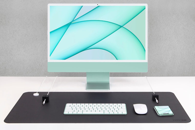 Desk Mat Pro + 2 Magnetic Cable Block Managers, Recipient's Choice 