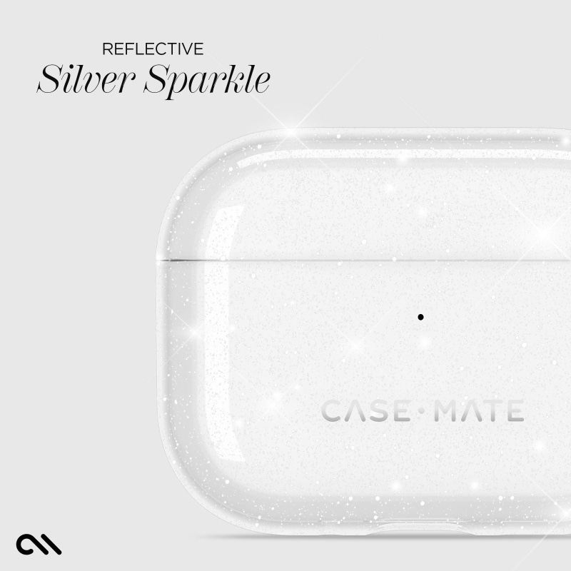 Sheer Twinkle Shimmer AirPods Pro 3 Case