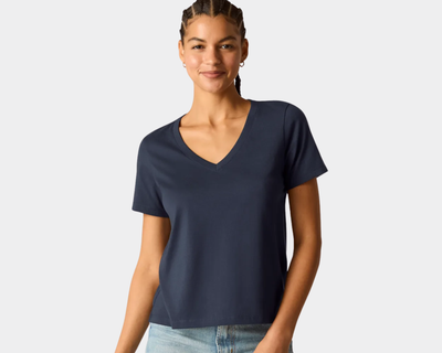 Women's Pima Cotton Crew Neck T-Shirt