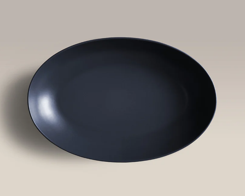 Oval Low Serving Bowl