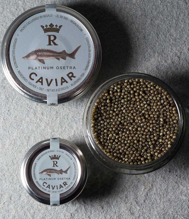 Regalis Platinum Osetra Caviar, 4oz