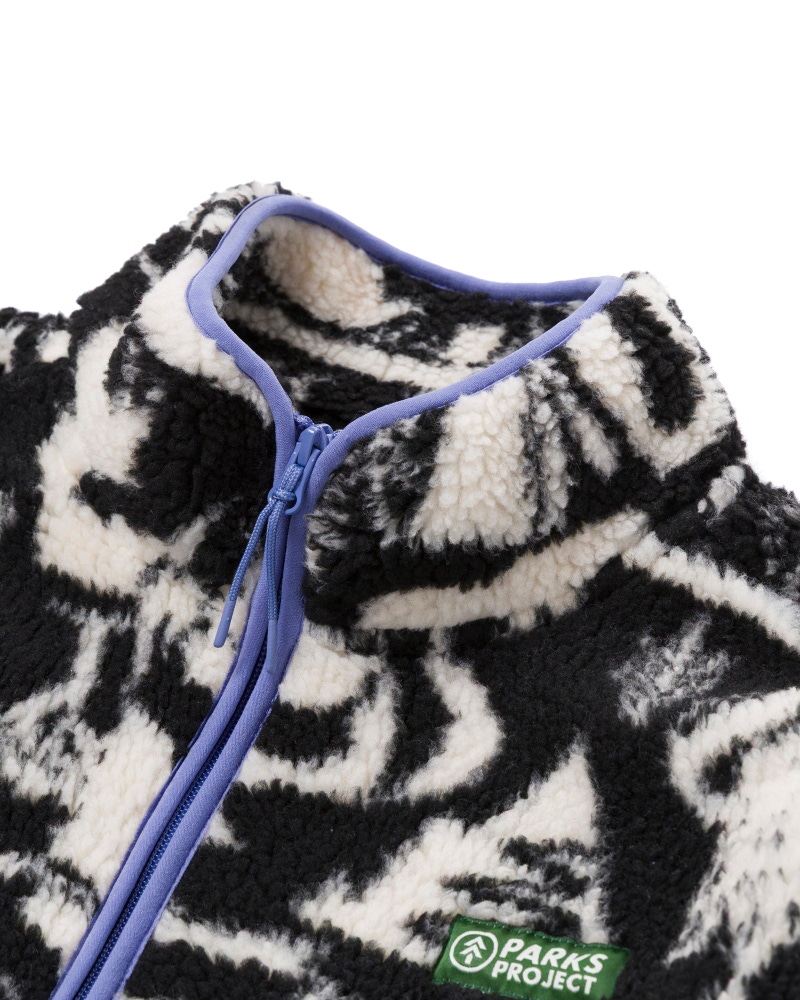 Park Shadows Full Zip High Pile Fleece