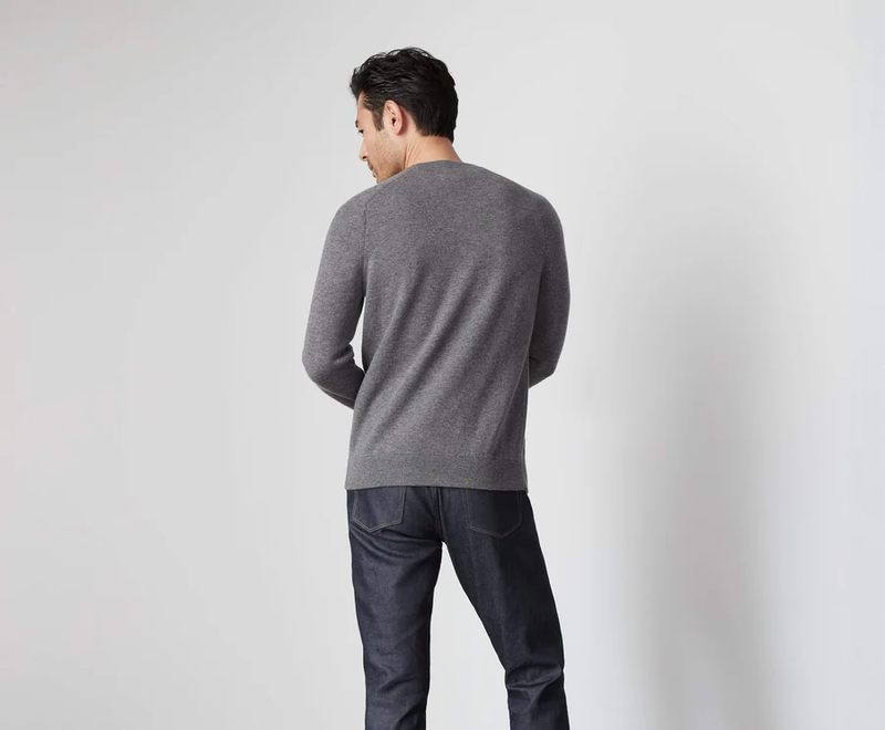 Tech Cashmere Crew Neck Sweater
