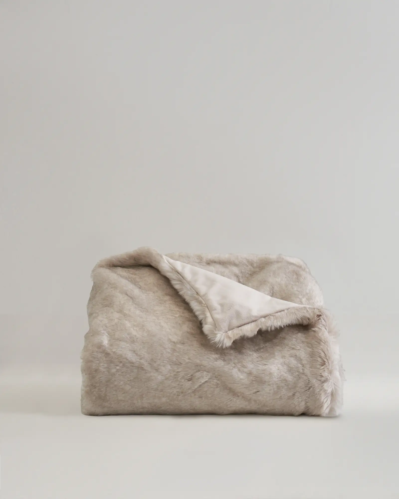 Luxe Faux Fur Throw