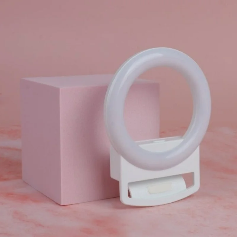 Clip-on Mini Phone Selfie Ring Light