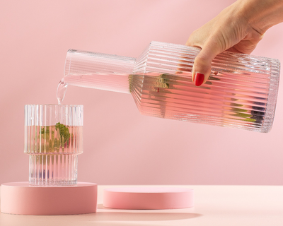 Fluted Carafe Set