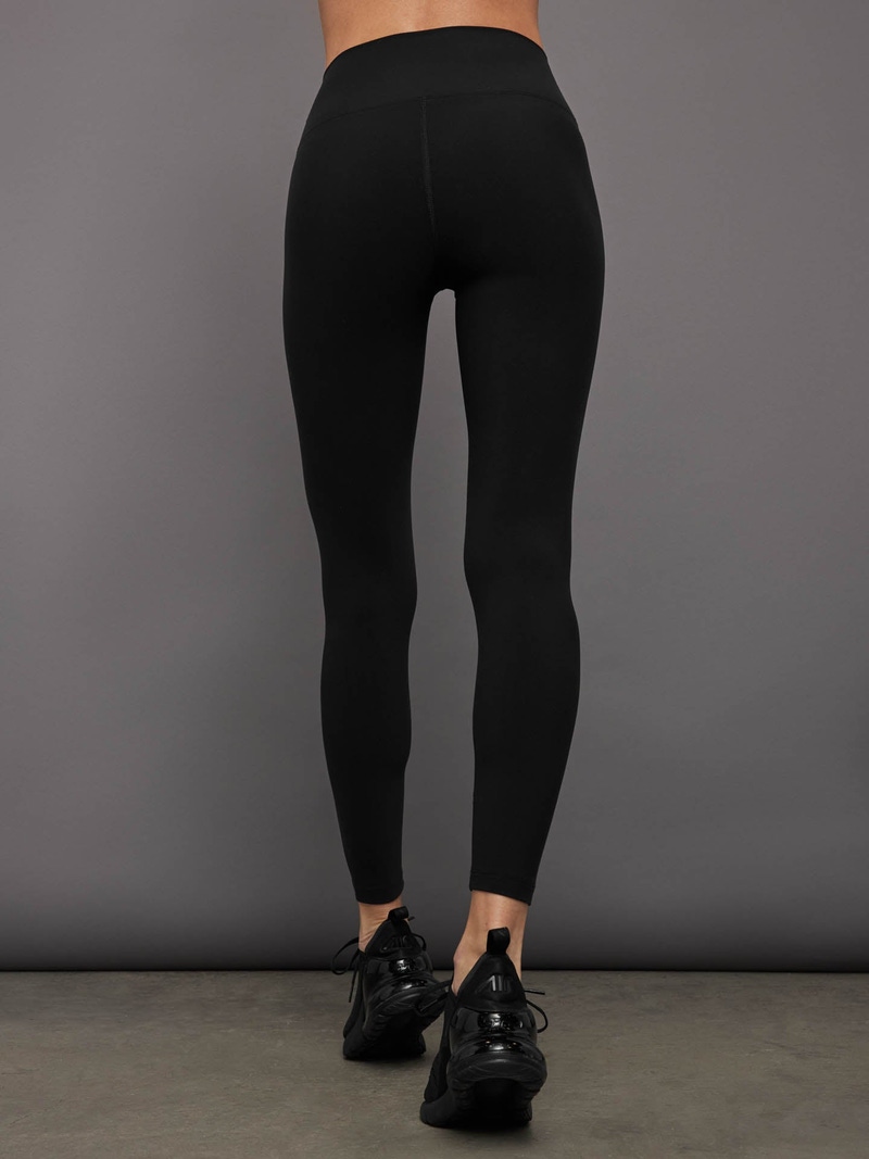 High Rise Legging in Melt, Black