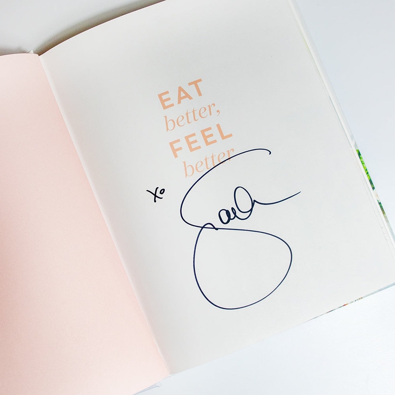 Eat Better, Feel Better Signed Book