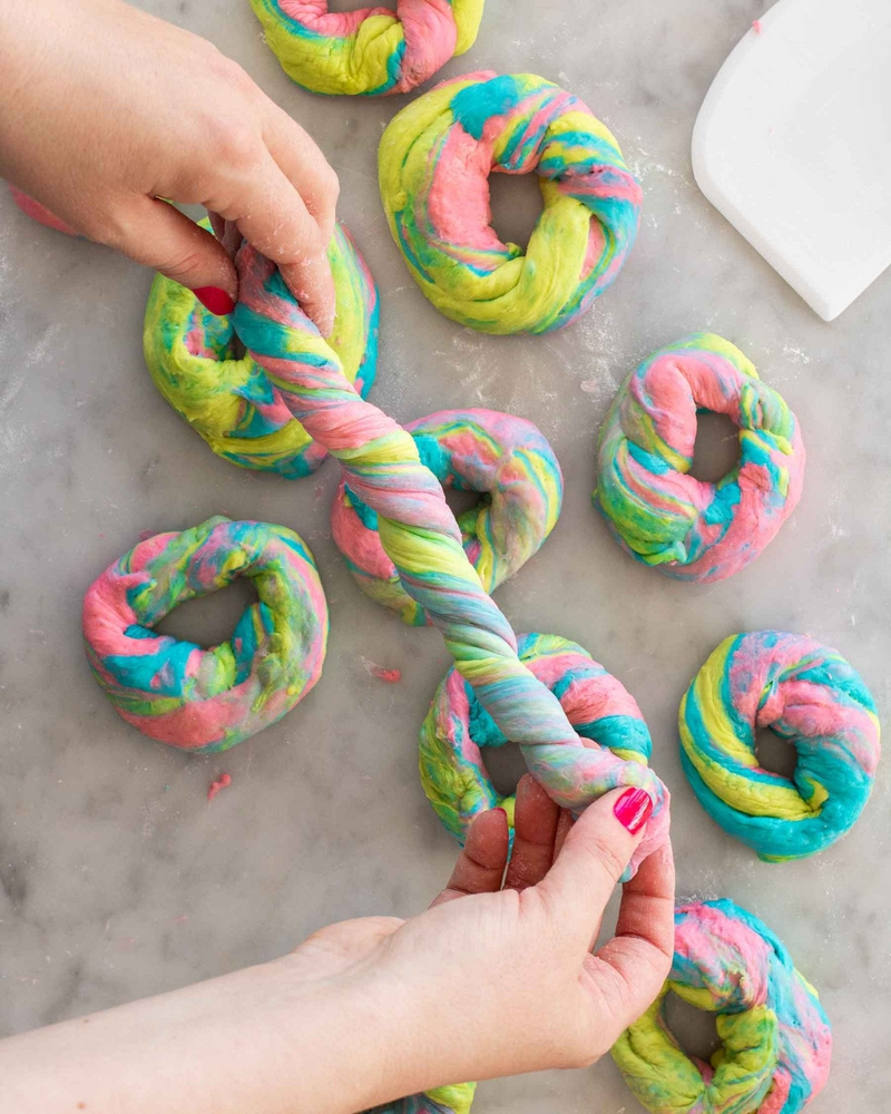 Rainbow Bagel Making Kit