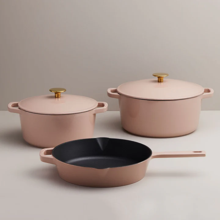 5-Piece Cast Iron Cookware Set
