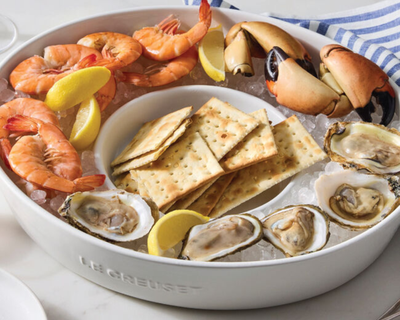 Signature Oval Chip and Dip Platter