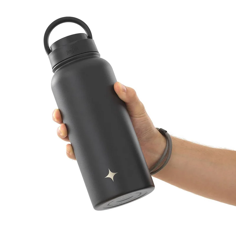 32oz Vacuum Insulated Water Bottle with Flip Lid & Sport Straw