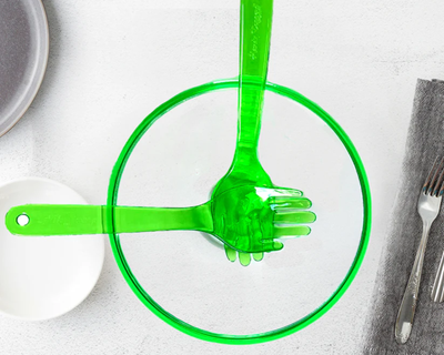 Color Edge Salad Bowl and Handy Tossers Set