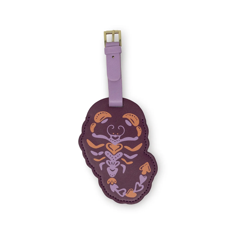 Leatherette Luggage Tag Set of 2