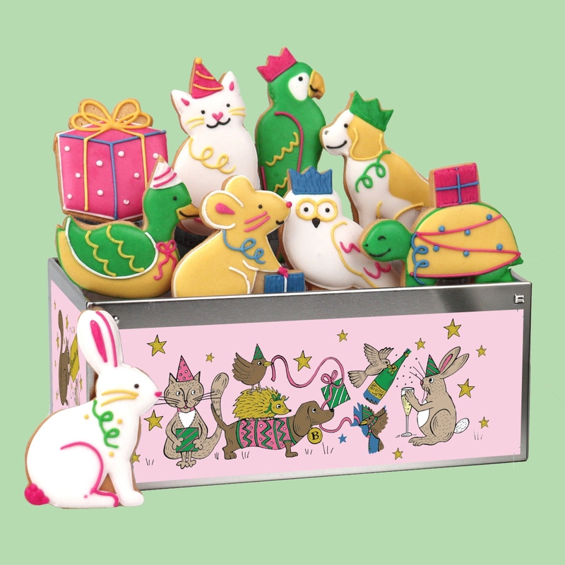 Birthday Biscuit Tin