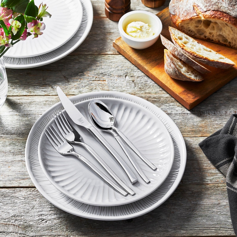 Opus 45-Piece Stainless Steel Flatware Set
