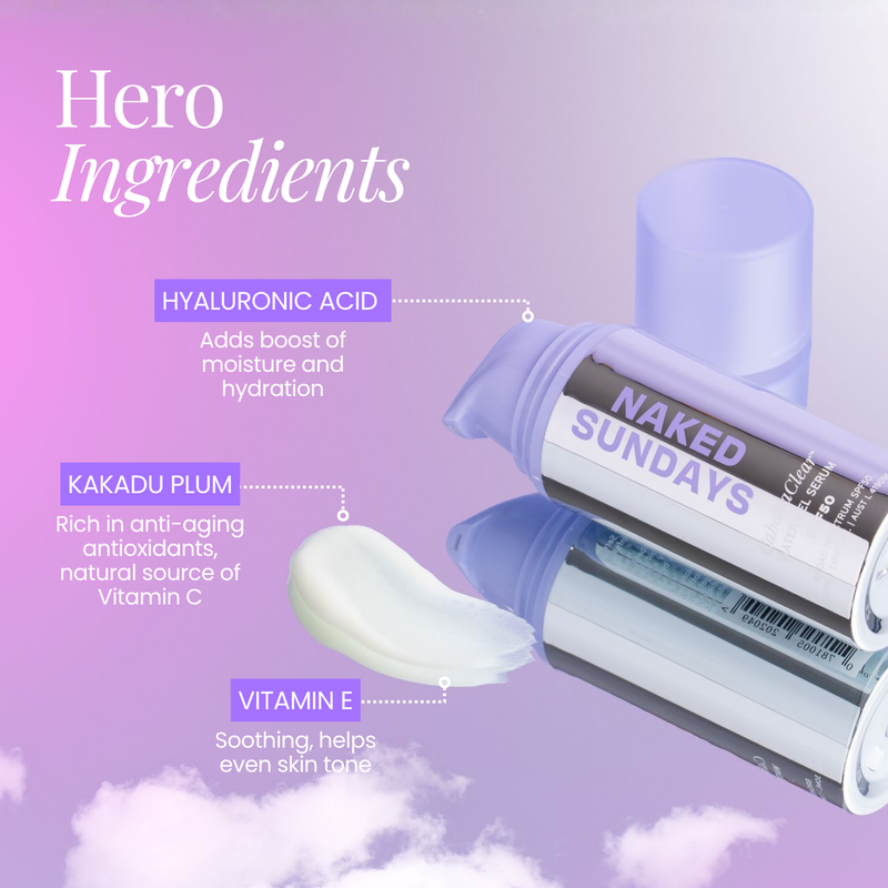 SPF50 CabanaClear Invisible Water Gel Serum Jumbo Size