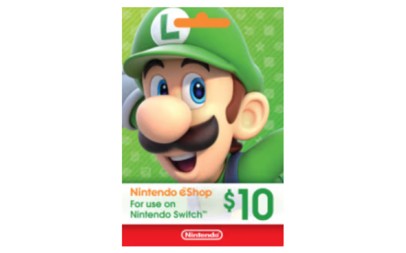 Nintendo eShop™Store Gift Card (USD $10)