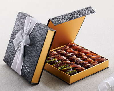 Premium Filled Dates Black Sapphire Gift Set