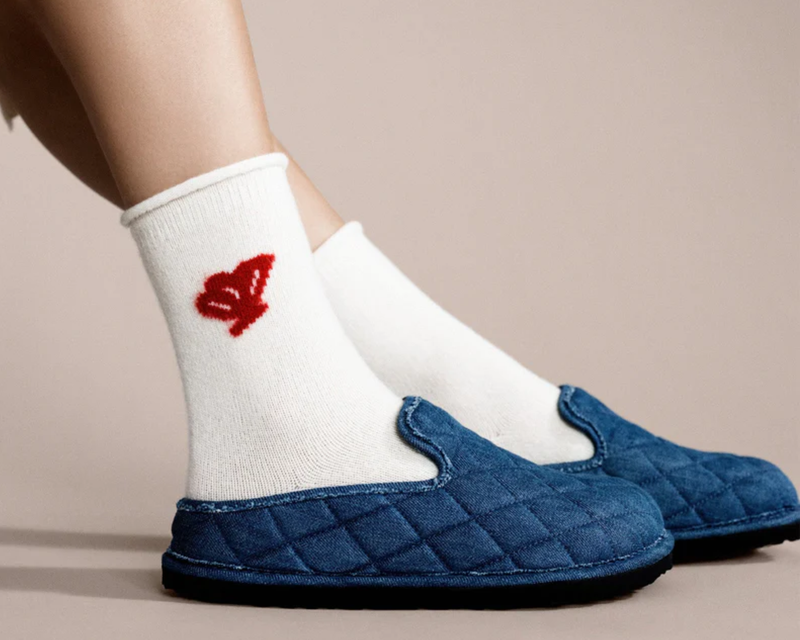 Women's Cashmere Crew Sock
