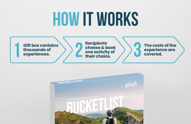 Bucketlist Experience Gift Box with 10K Worldwide Experiences