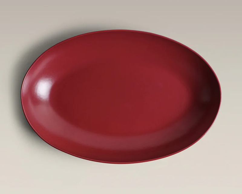 Oval Low Serving Bowl