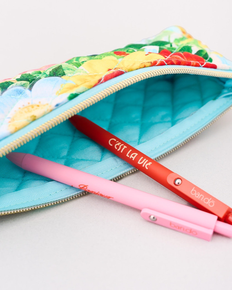 Quilted Pencil Pouch