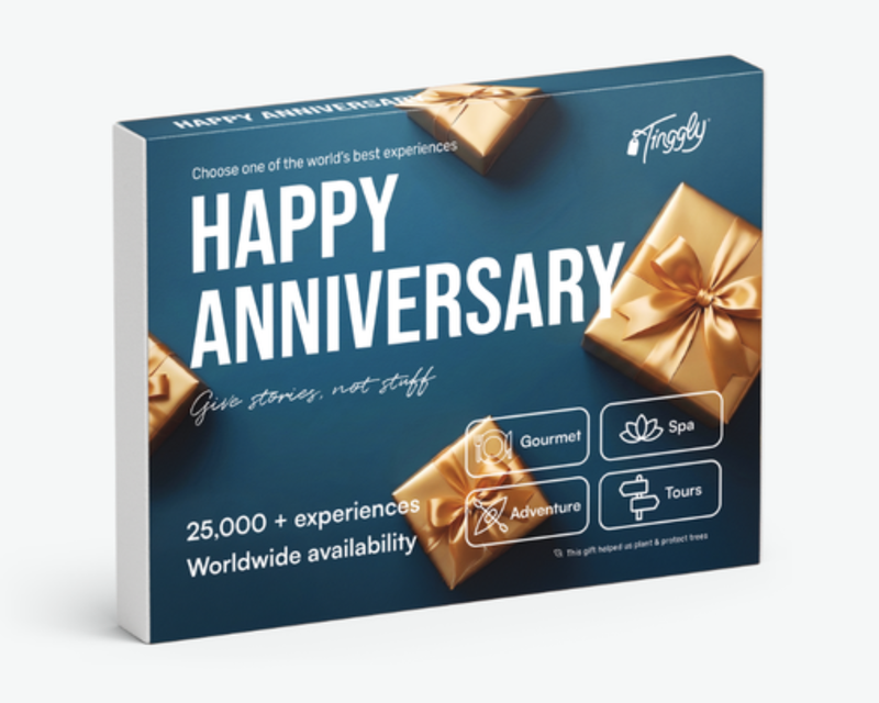 Work Anniversary Experience Gift Box with 25K Worldwide Experiences