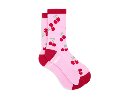 Chloe Cherry High Sock Single Pair