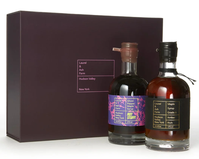 Dark Robust & Ghost Pepper Maple Syrup Gift Set