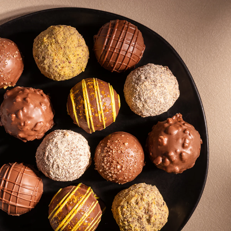 Chocolate Truffle 12-Piece Gift Box