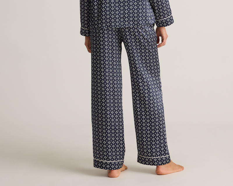 100% Washable Silk Satin Pajama Pant