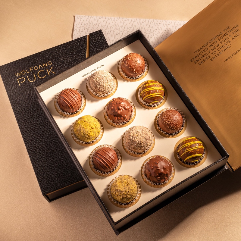 Chocolate Truffle 12-Piece Gift Box