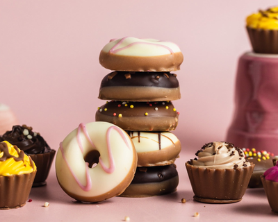 Mini Ganache Donuts