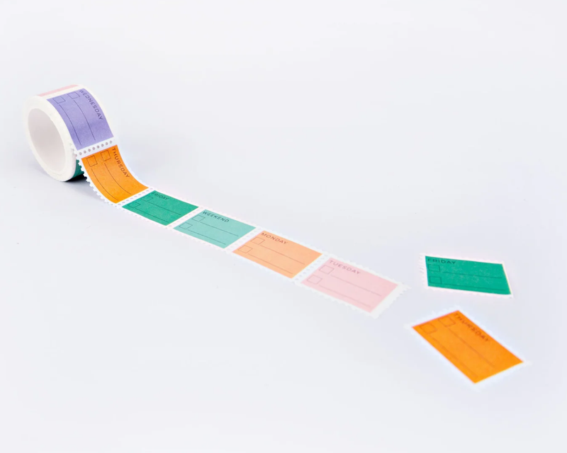 Days of the Week To Do Stamp Tape