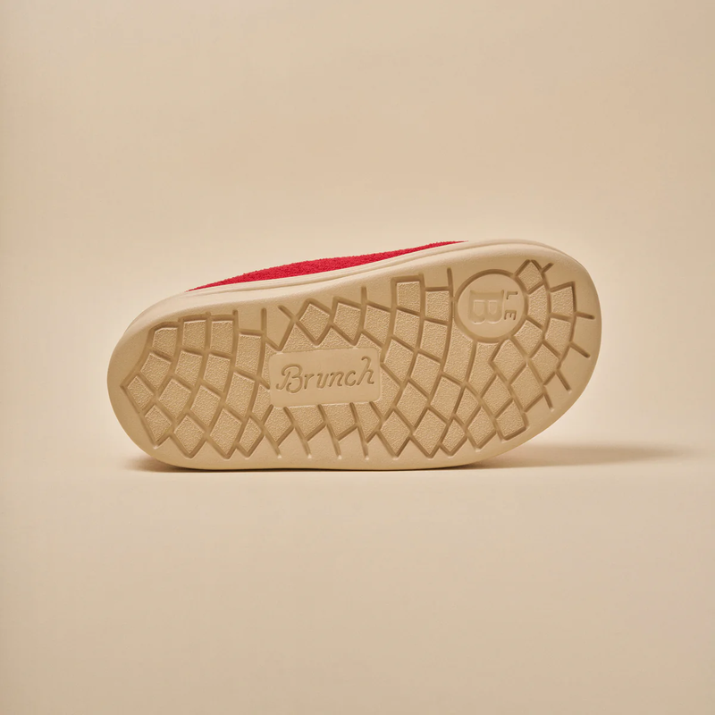 Essential Kids Slipper, Red Terry