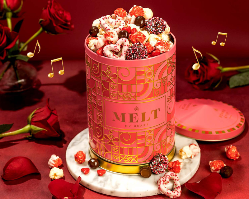 Valentine's Day Musical Carousel Gift Tin