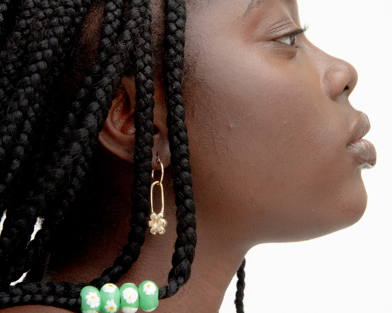 Flower Pin Earrings