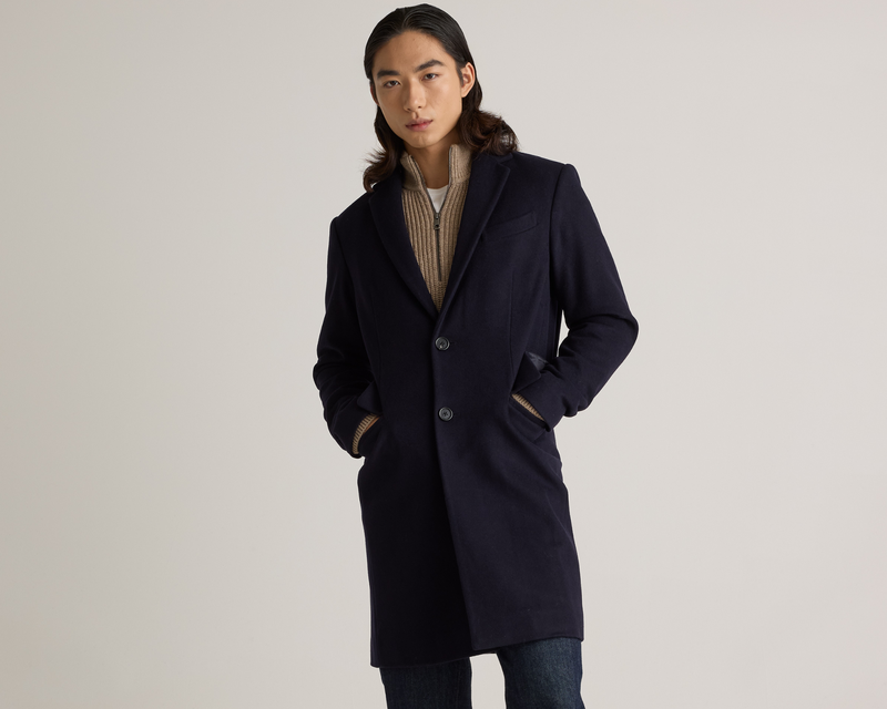 Italian Wool Overcoat