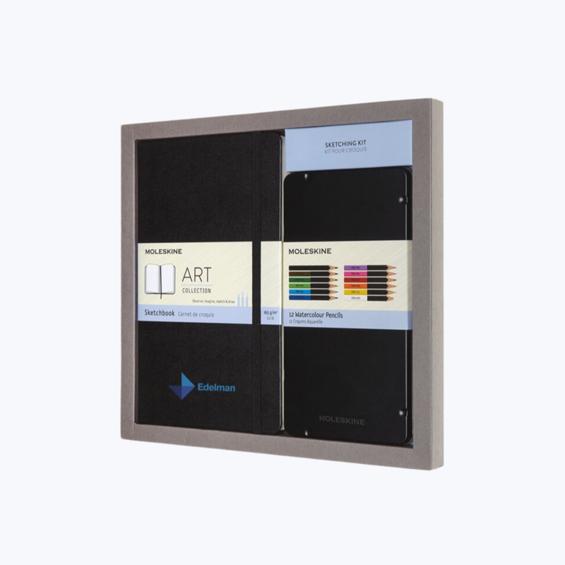 Branded Moleskine Coloring Kit