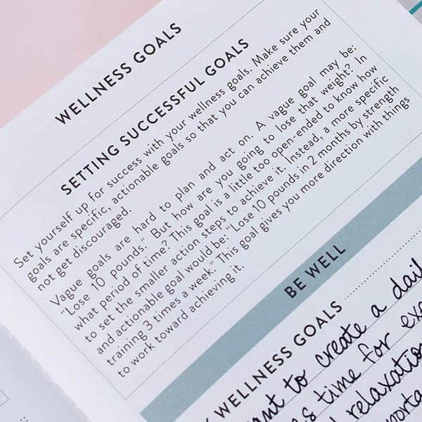 Colorblends Wellness Log PetitePlanner