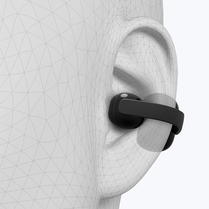 Branded LinkBuds Clip Truly Wireless Open Ear Earbuds