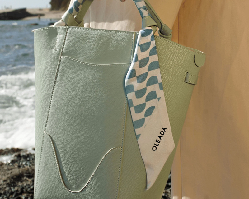 Roman Twilly Bag Scarf