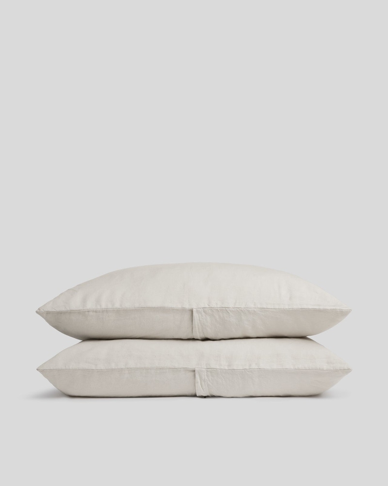 Linen Standard Pillowcase Set