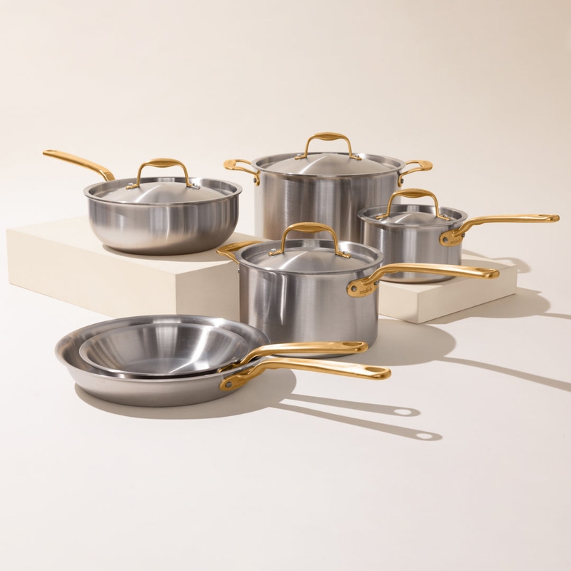 10 Piece Antique Brass Limited Edition Set