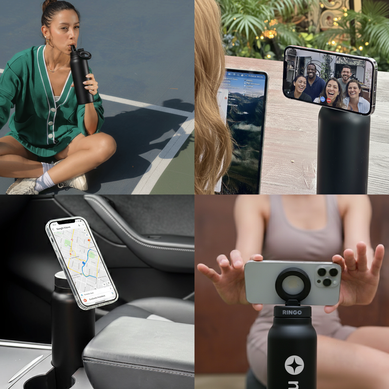 Branded RINGO Pro Magnetic Booster Water Bottle